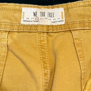 Free people ankle boot leg pants